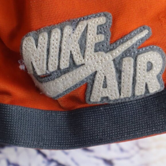 LAST CHANCE - ORANGE ACTIVE SHORTS M Nike *FLAWED* Air Grey Basketball Gym - Picture 8 of 11